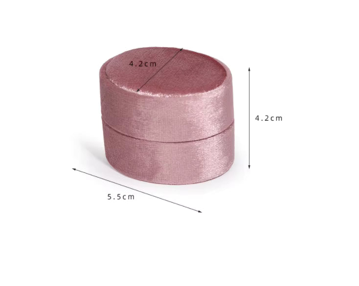 Scatola Porta Anello Con Due Incavi